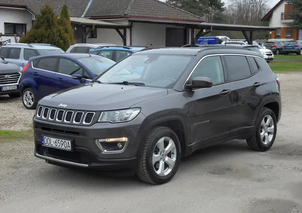 dolnośląskie Jeep Compass cena 79900 przebieg: 78000, rok produkcji 2018 z Wołomin